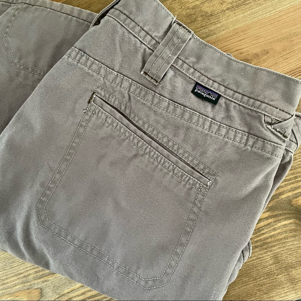 (SOLD) Patagonia Wide Leg Pants Made of 100% Organic Cotton Size 14